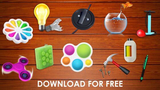 Fidget Toys 3D 1.3.59. Скриншот 8
