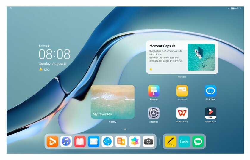 Huawei представила свои первые планшеты на замене Android — HarmonyOS