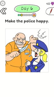 Draw Happy Police 0.7.8. Скриншот 1