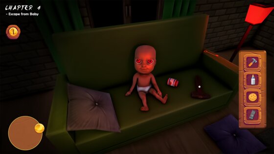 Младенец в злом желтом доме 1.4. Скриншот 4