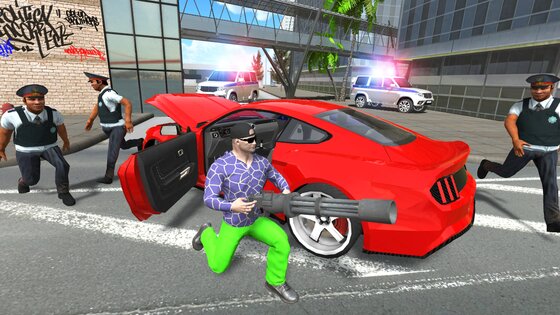 Auto Theft Sim Crime 1.5. Скриншот 1