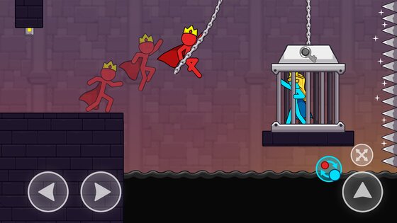 Red And Blue Stickman 1.2.0. Скриншот 5