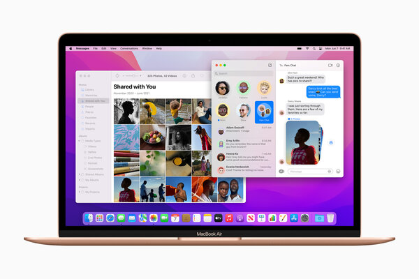 macOS Monterey объединяет работу MacBook, iPad и iMac: что ещё нового