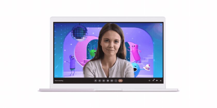 Не прошло и года: на Android и в веб-версии Meet появилась функция смены заднего плана