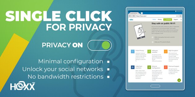 Hoxx VPN 5.0.22. Скриншот 4