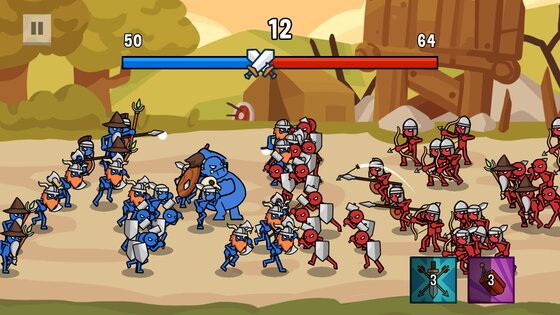 Stick Battle 2.7.4. Скриншот 1