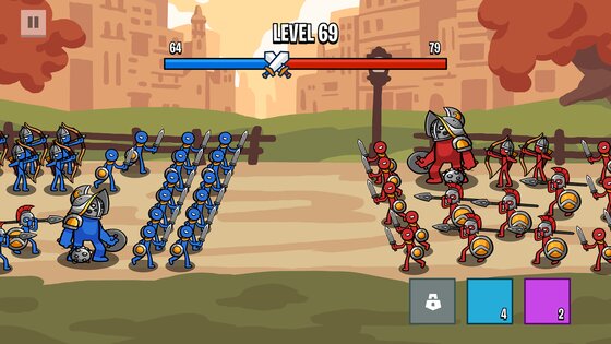 Stick Battle 2.7.4. Скриншот 2