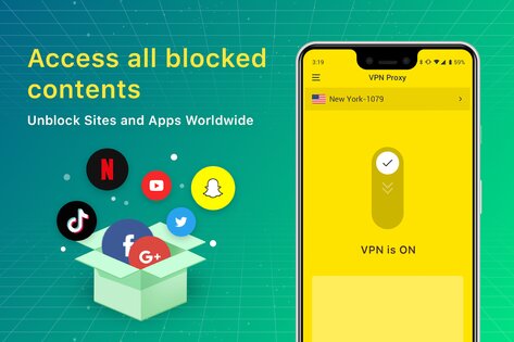 VPN Proxy 1.2.3. Скриншот 4