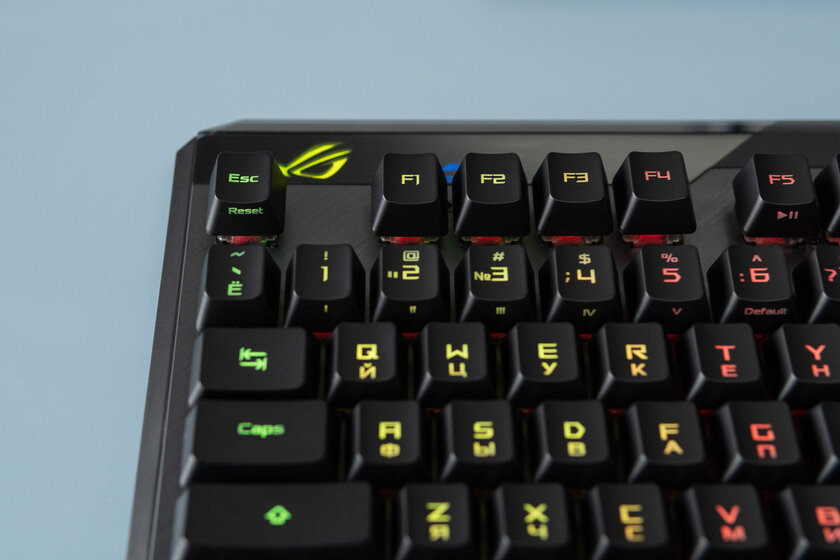 Модульная клавиатура без недочётов геймерской механики. Обзор ASUS ROG Claymore II