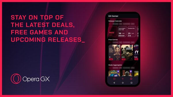 Состоялся релиз первого геймерского браузера на Android — Opera GX