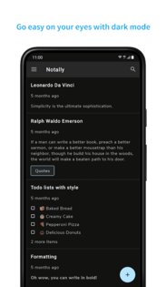 Notally – минималистичные заметки 6.1. Скриншот 5