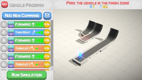 Code Racer 1.1. Скриншот 2
