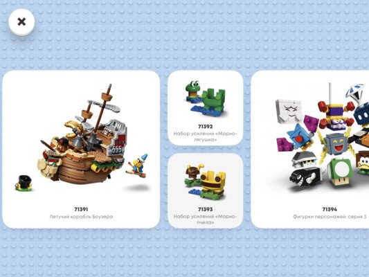 Первый обзор новинок вселенной LEGO Super Mario