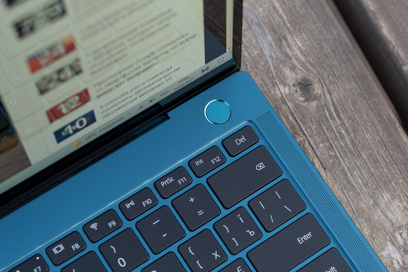 Хитрое охлаждение, тачпад из MacBook и готовность к Windows 11: обзор Huawei MateBook X Pro 2021 — Клавиатура и тачпад. 5