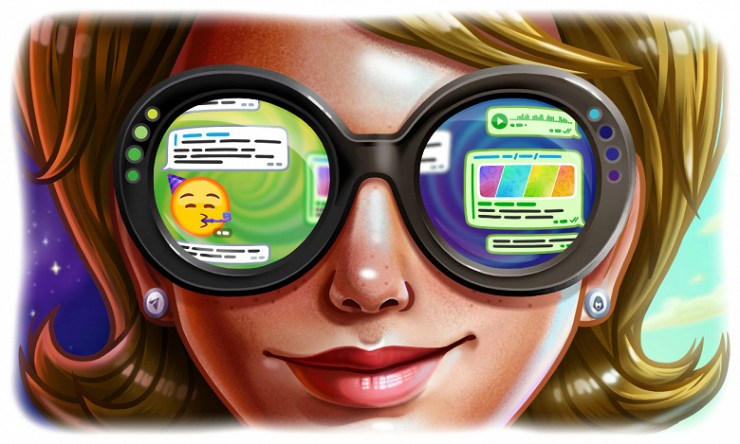 В Telegram появились анимированные фоны и групповые видеозвонки