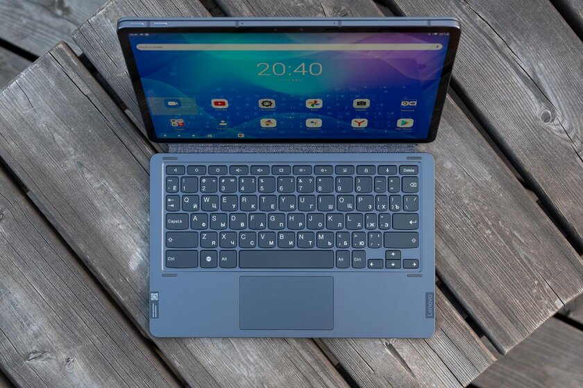 Опыт использования Lenovo Tab P11 Pro: клавиатура, чехол и стилус в комплекте — Внешний вид и эргономика. 6