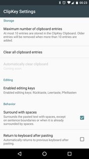 ClipKey — буфер обмена 1.3.2. Скриншот 4