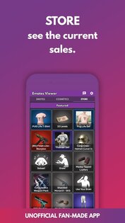 Emotes Viewer for PUBG 9.0.01.07. Скриншот 3