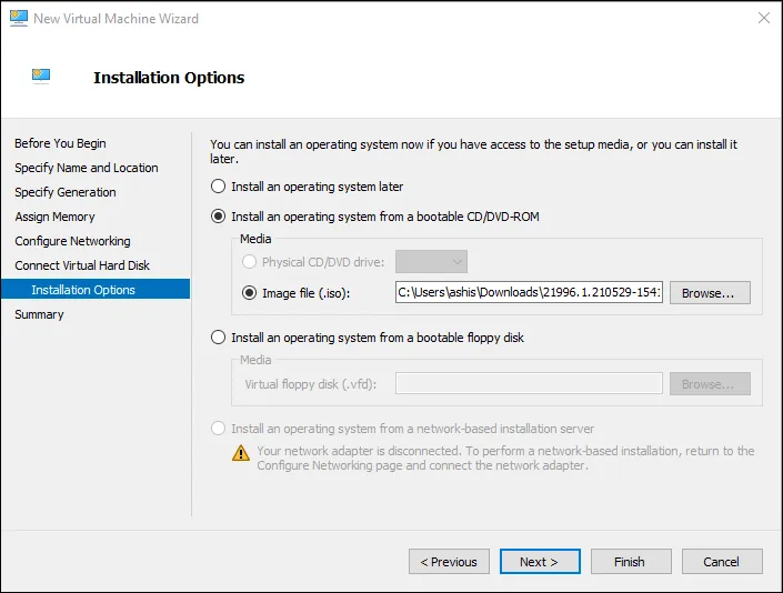 Как безопасно установить Windows 11 внутри Windows 10 с помощью виртуализации Hyper-V