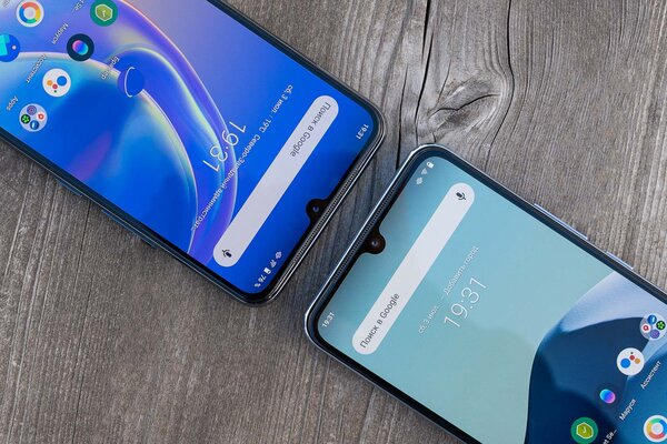 Два представителя среднего класса. Совместный обзор Vivo V21 и Vivo V21e — Дисплей и безопасность. 1