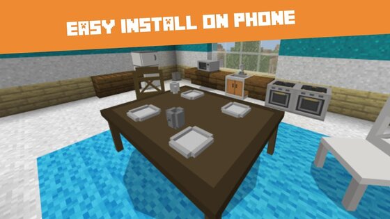 Furniture MODs for Minecraft 1.3.6. Скриншот 1