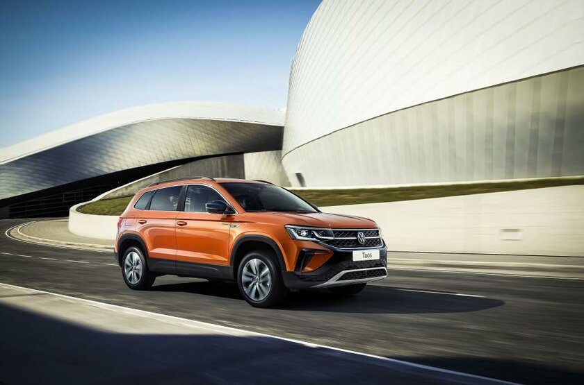 Volkswagen назвала цену кроссовера Taos для России: слишком дорого за 110 лошадей