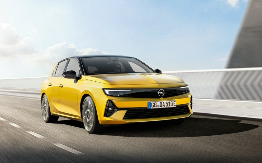 Opel представила Astra 6-го поколения: на новой платформе, с гибридом и в стильном кузове