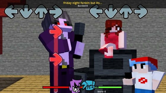 FNF Mod for MCPE 1.0.1. Скриншот 2