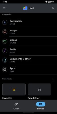 Google обновила дизайн своего файлового менеджера под стиль Android 12: сравнение «было/стало»