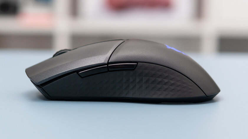 Теперь и без провода. Обзор MSI Clutch GM41 Lightweight Wireless — Внешний вид и эргономика. 6