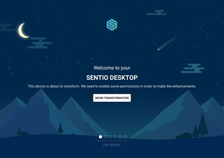 Sentio Desktop 1.7.6. Скриншот 1