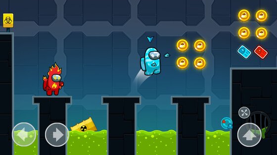 Crewmate Adventure: Animation Parkour 1.1.4. Скриншот 2
