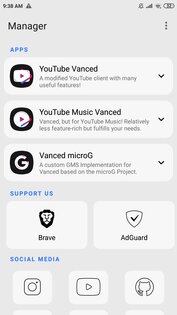 Vanced Manager 2.6.2. Скриншот 6