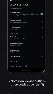 Приложение для наушников от Nothing появилось в Google Play