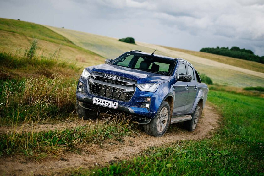 Пикап из Японии для наших глубинок. Тест-драйв Isuzu D-Max (2021)