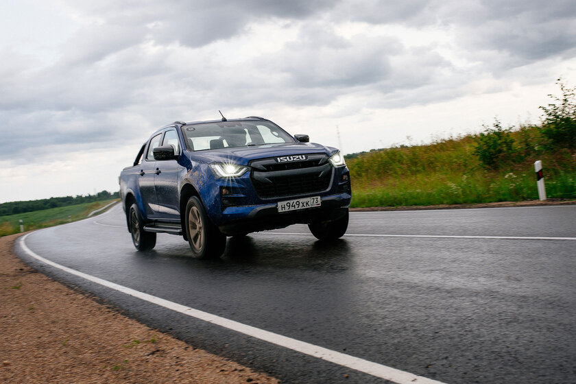 Пикап из Японии для наших глубинок. Тест-драйв Isuzu D-Max (2021)