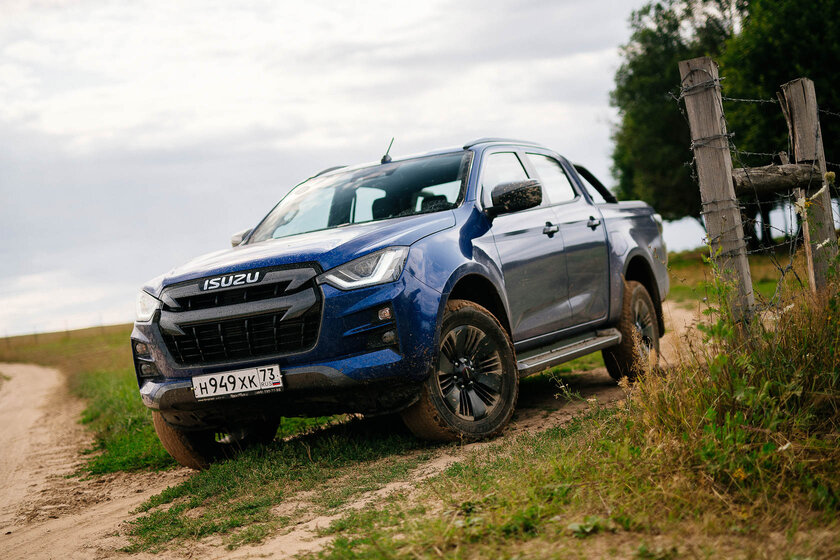 Пикап из Японии для наших глубинок. Тест-драйв Isuzu D-Max (2021)