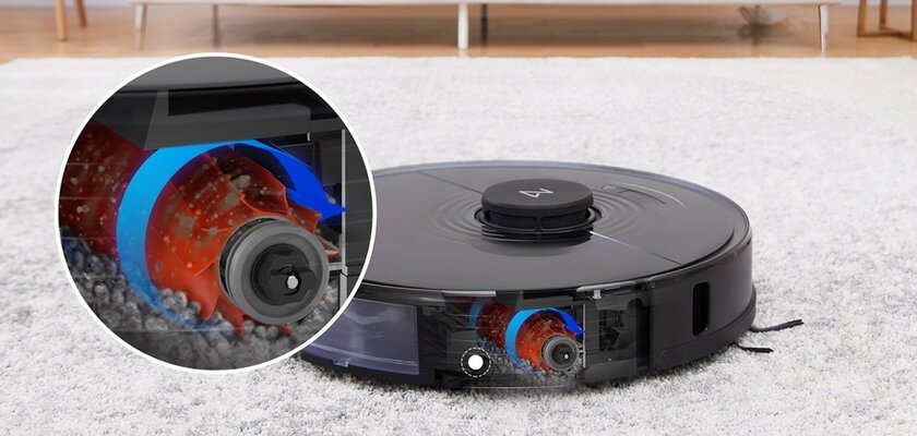 Roborock привезла в Россию новый робот-пылесос S7. У него LiDAR, и он умеет сам распознавать ковры