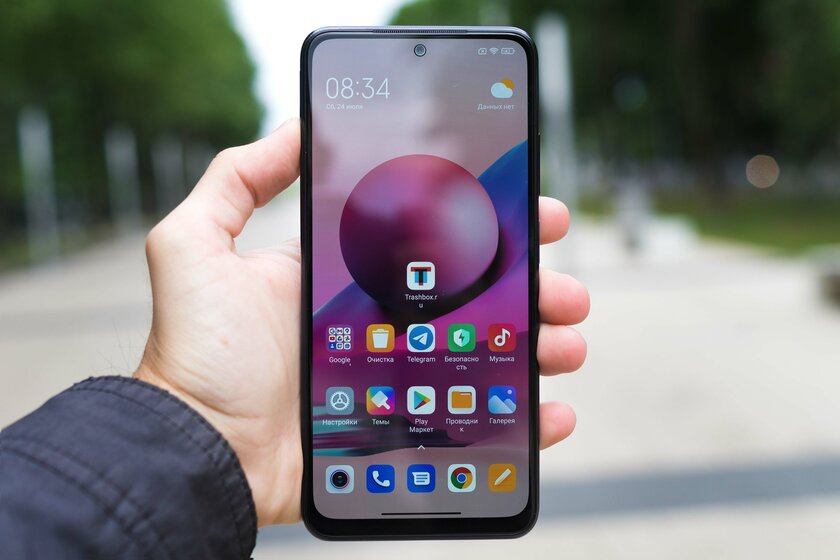 Обзор Redmi Note 10S (POCO M5s): после длительного использования разочаровал — Дизайн и эргономика. 1