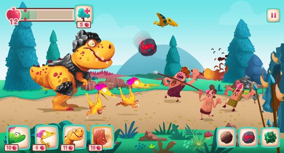 Dino Bash 1.11.3. Скриншот 18