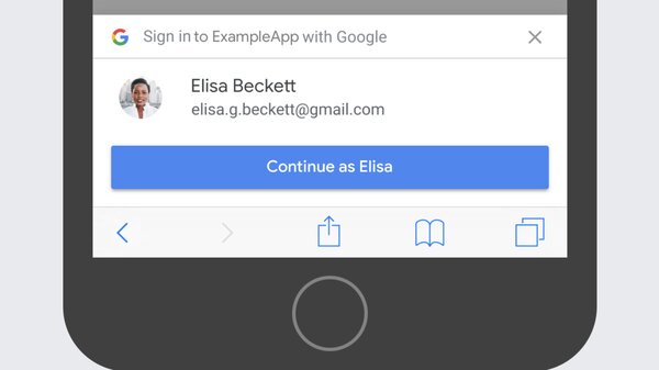 Google упрощает авторизацию через свой аккаунт с помощью новой функции One Tap