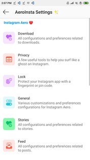 Insta Aero 16.0.2. Скриншот 2