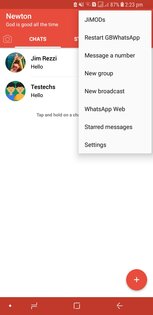 JTWhatsApp 9.95. Скриншот 2