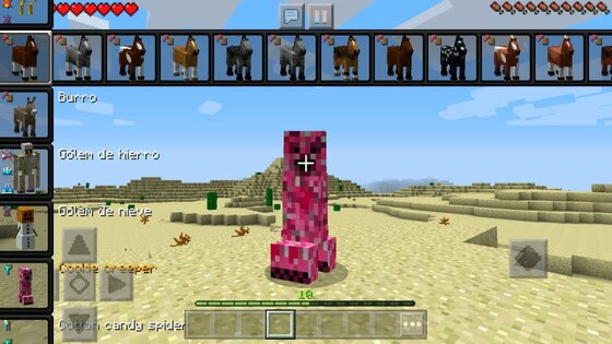 Morph Mod для Minecraft PE 1.7. Скриншот 3