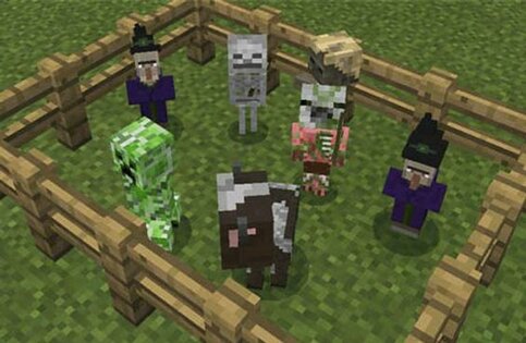 Morph Mod для Minecraft PE 1.7. Скриншот 5