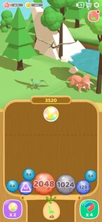 Dino 2048 1.0.13. Скриншот 2