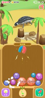 Dino 2048 1.0.13. Скриншот 3