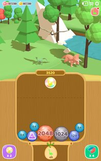 Dino 2048 1.0.13. Скриншот 7