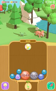 Dino 2048 1.0.13. Скриншот 12