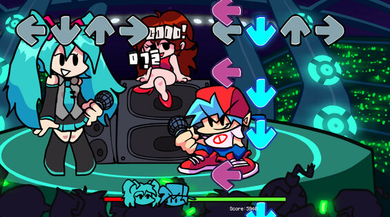 Miku Friday Night Funkin Mod 1.3. Скриншот 3